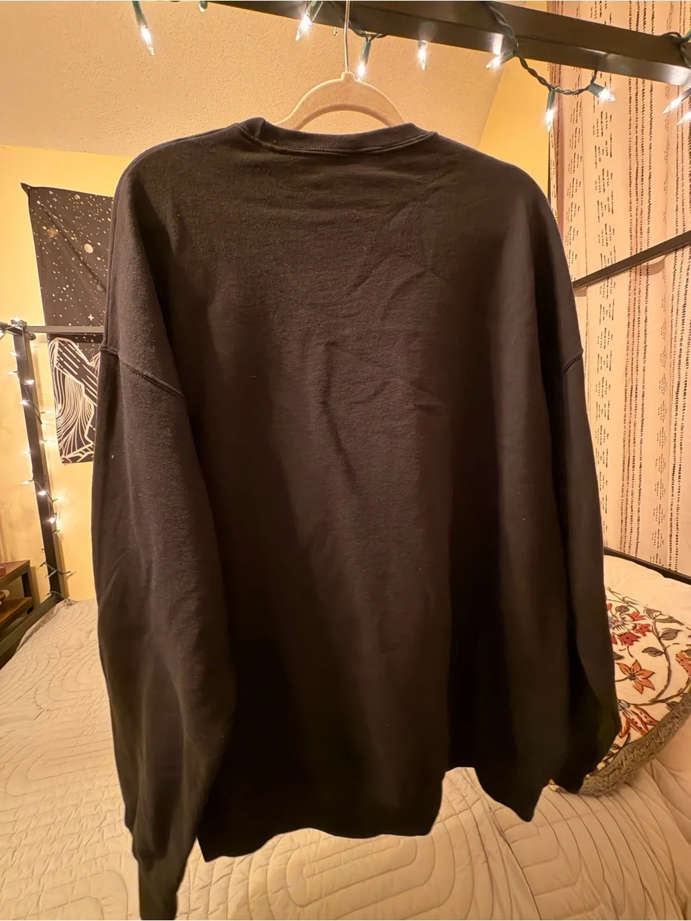 Punz Black Men's Crewneck Sweater